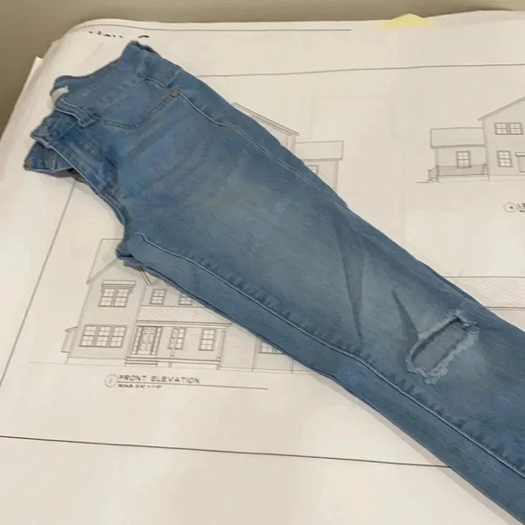 Blue Asphalt Jeggings - Picture 3 of 10